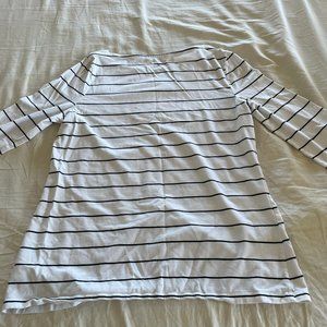 A-New-Day three-quarter sleeve cotton-spandex tee